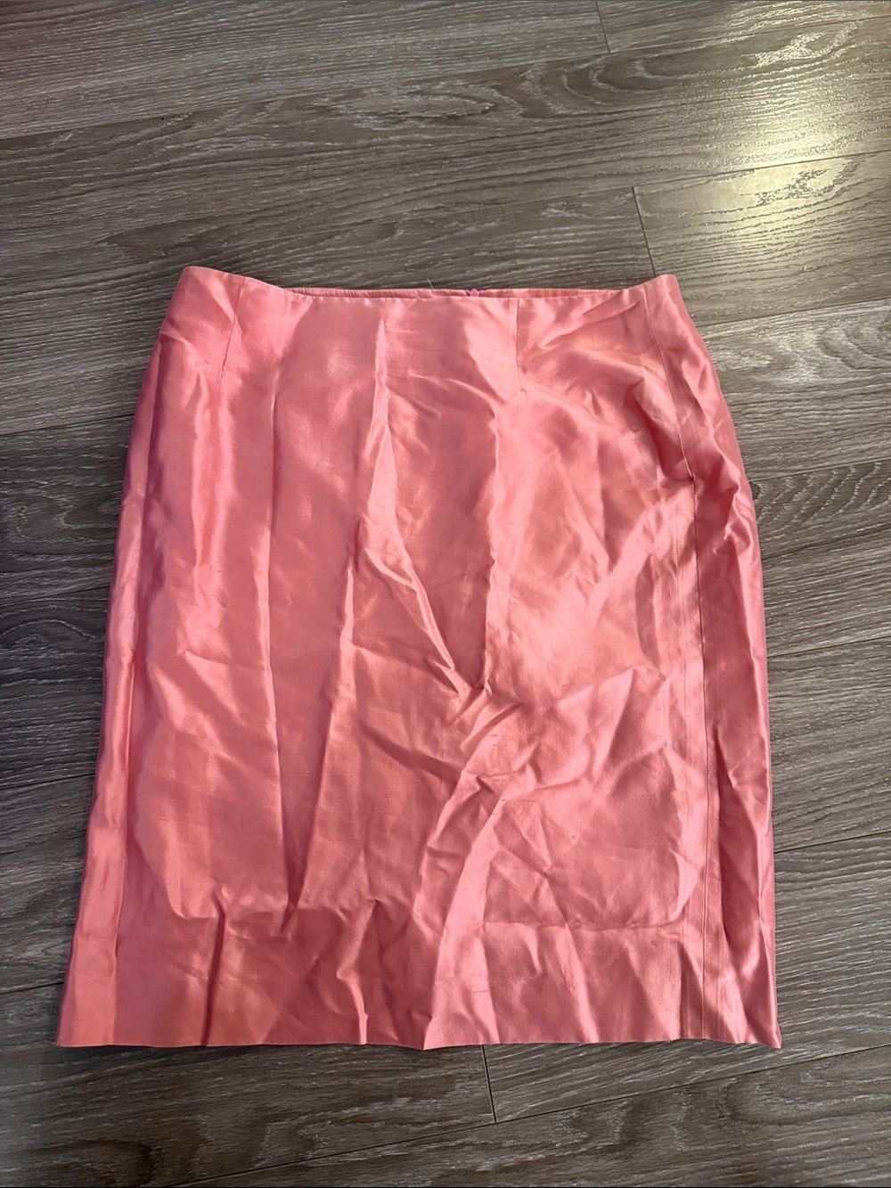 Gainfranco FERRE made in Italy Pink Satin Pencil Skirt